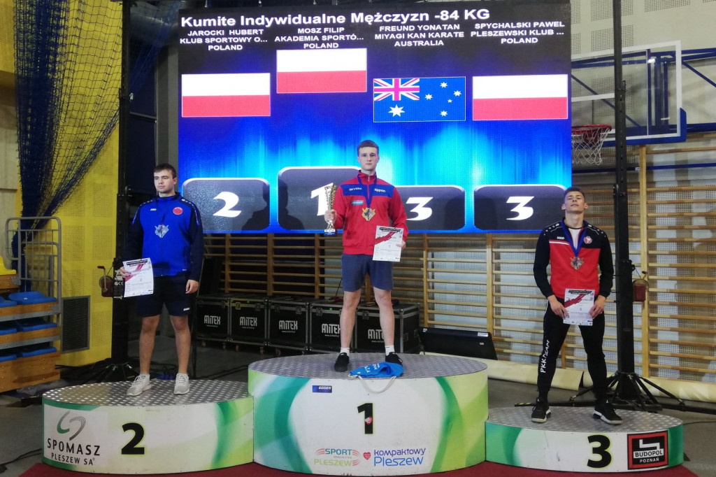 Złoty i brązowy medal Nippona na turnieju rankingowym w Pleszewie