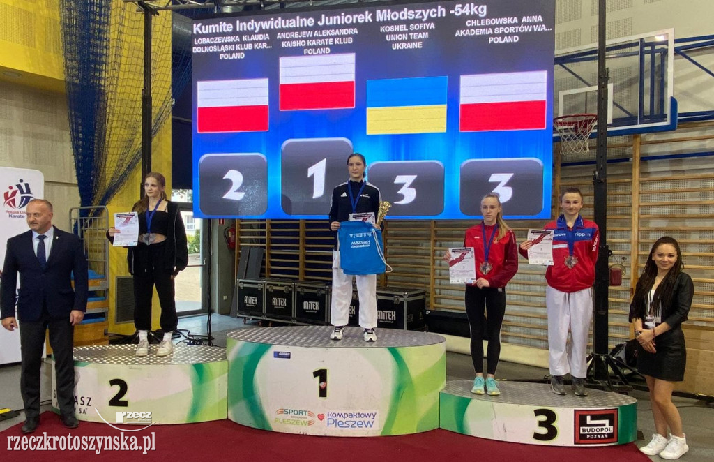 Złoty i brązowy medal Nippona na turnieju rankingowym w Pleszewie