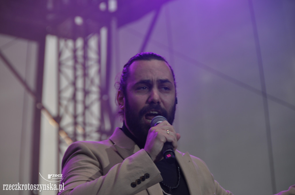 Męskie trio tenorów wystąpiło w Krotoszynie. Otwarcie Błonia - dzień trzeci