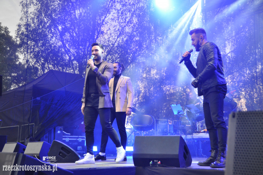 Męskie trio tenorów wystąpiło w Krotoszynie. Otwarcie Błonia - dzień trzeci
