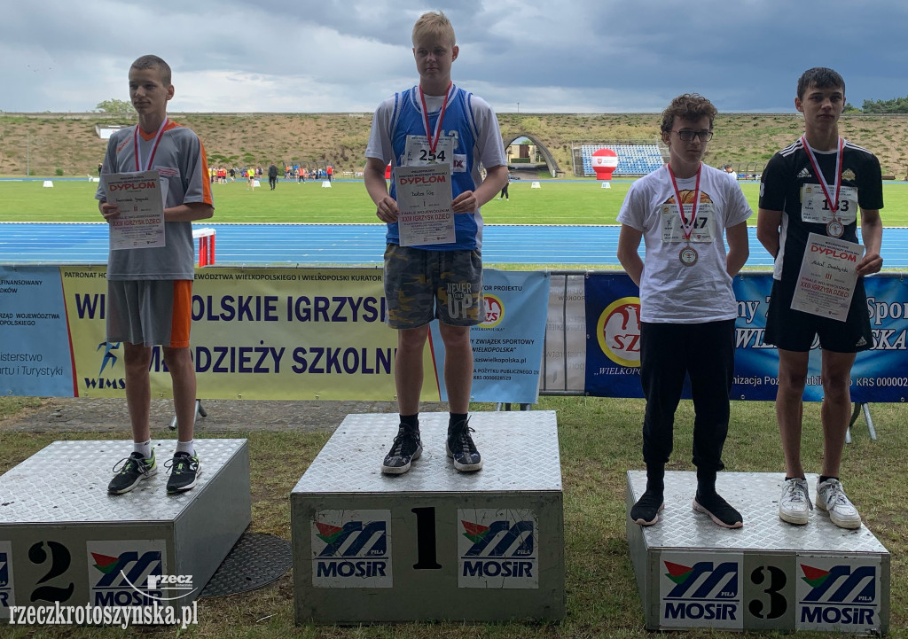 Wygrali mistrzostwo województwa w czwórboju