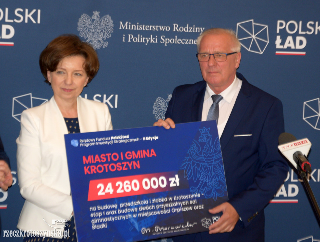 Polski Ład hojny dla gmin i powiatu krotoszyńskiego