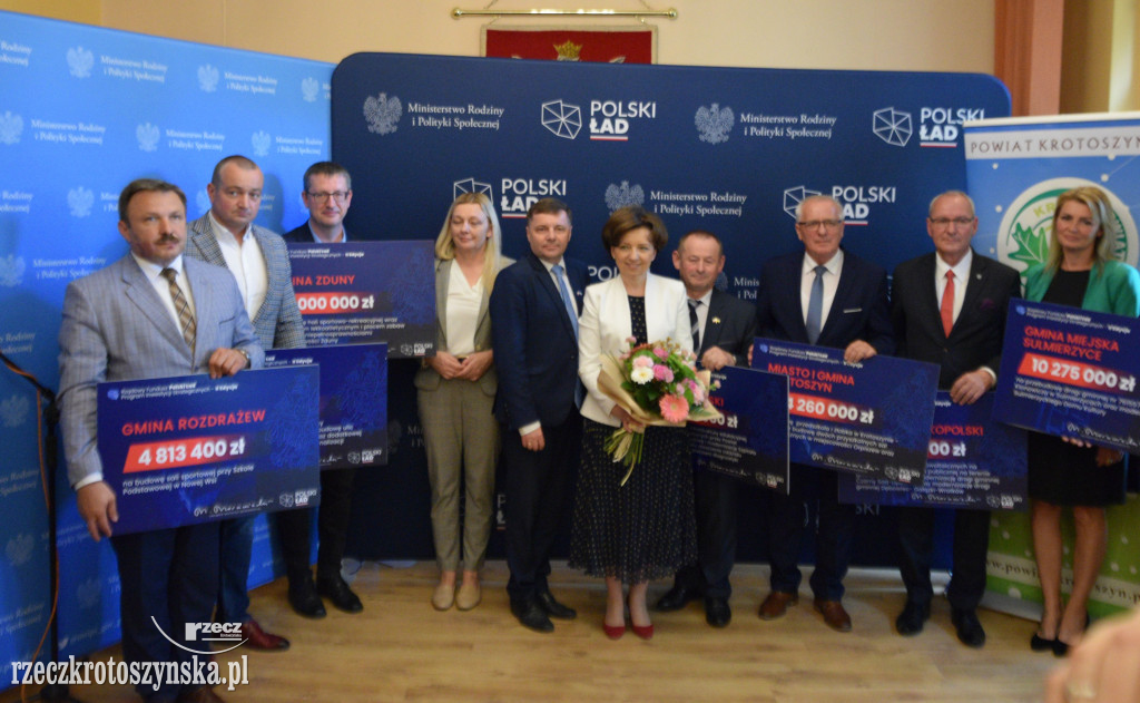 Polski Ład hojny dla gmin i powiatu krotoszyńskiego