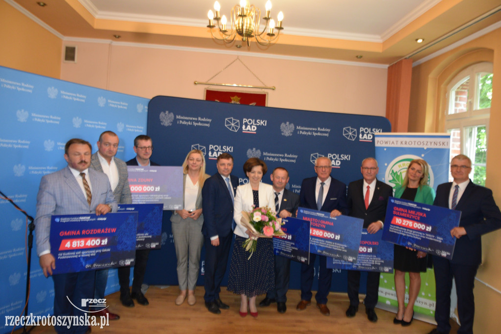 Polski Ład hojny dla gmin i powiatu krotoszyńskiego