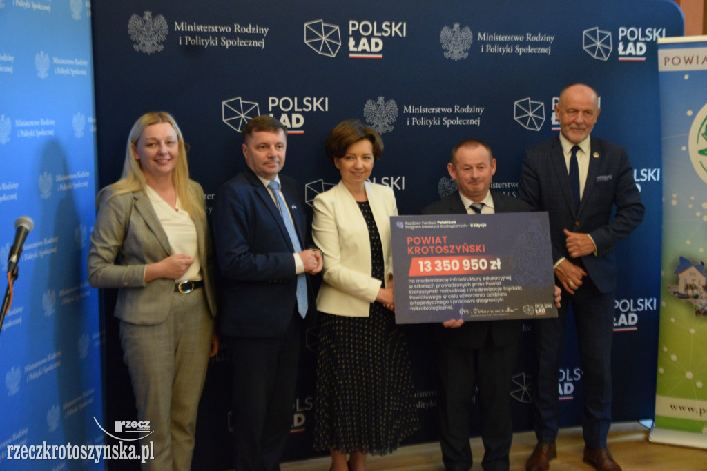Polski Ład hojny dla gmin i powiatu krotoszyńskiego