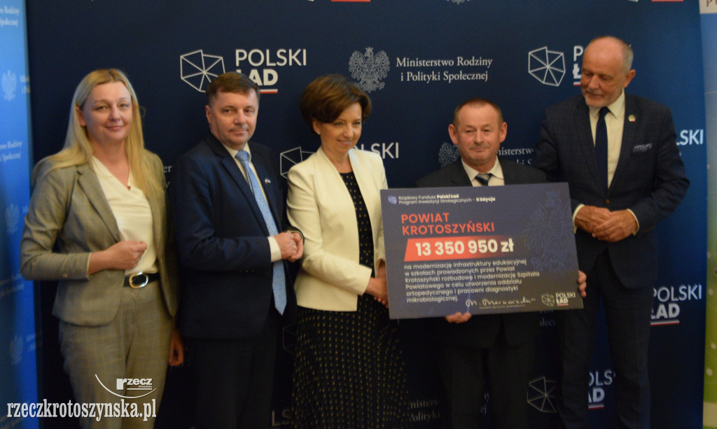 Polski Ład hojny dla gmin i powiatu krotoszyńskiego