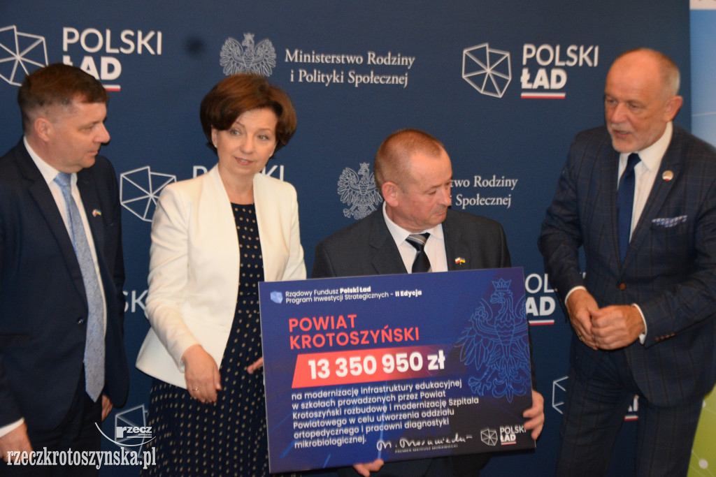 Polski Ład hojny dla gmin i powiatu krotoszyńskiego