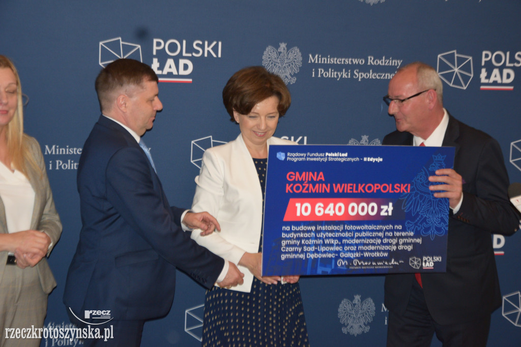 Polski Ład hojny dla gmin i powiatu krotoszyńskiego