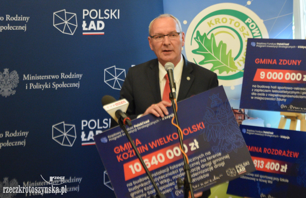 Polski Ład hojny dla gmin i powiatu krotoszyńskiego