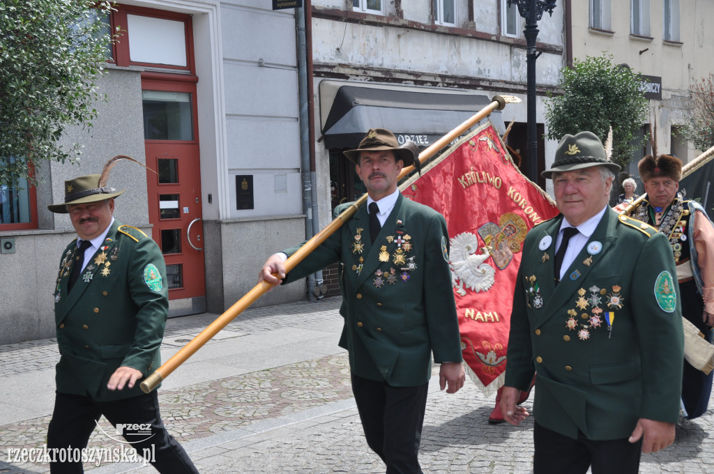 Intronizacja króla kurkowego w Krotoszynie