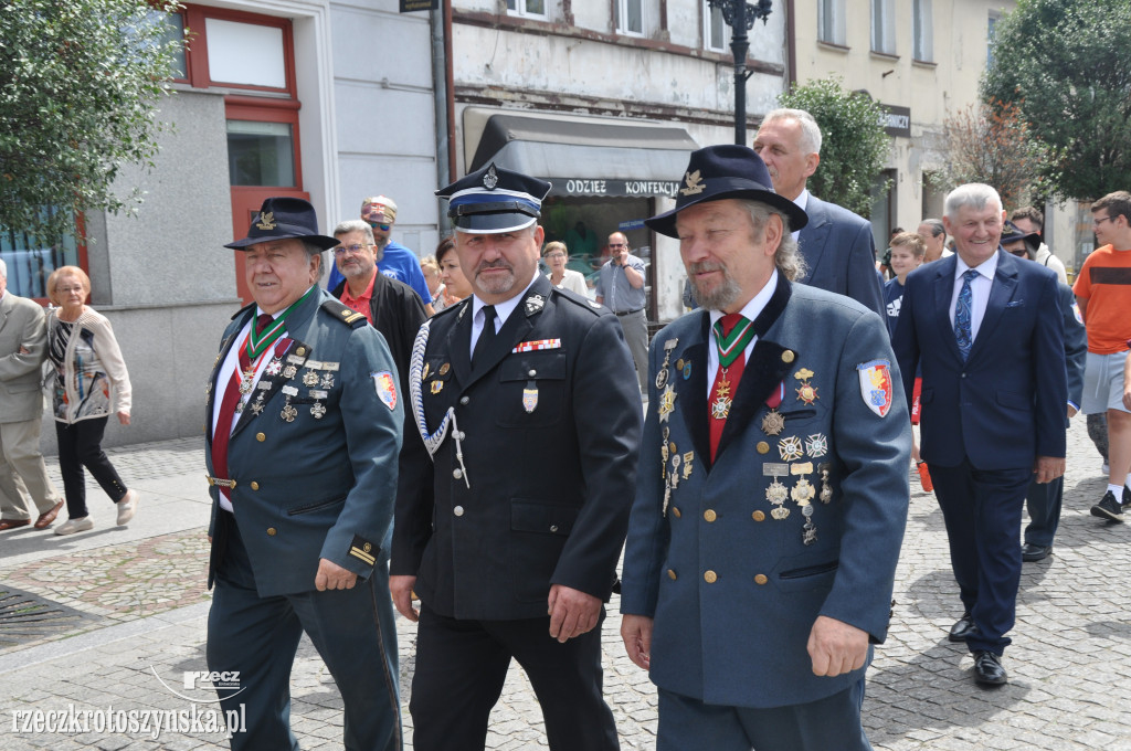 Intronizacja króla kurkowego w Krotoszynie