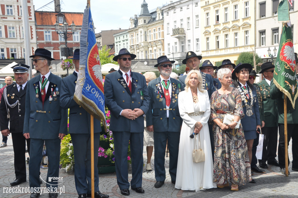 Intronizacja króla kurkowego w Krotoszynie