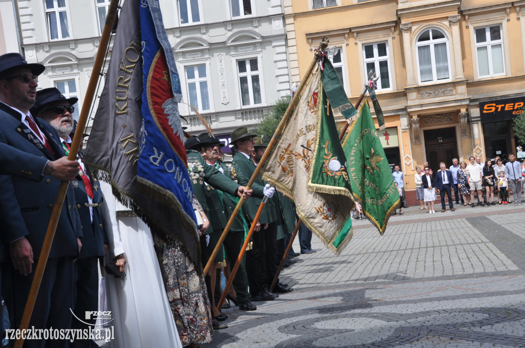 Intronizacja króla kurkowego w Krotoszynie