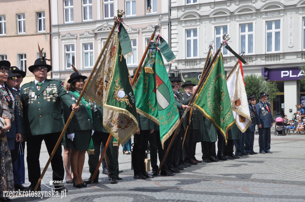 Intronizacja króla kurkowego w Krotoszynie