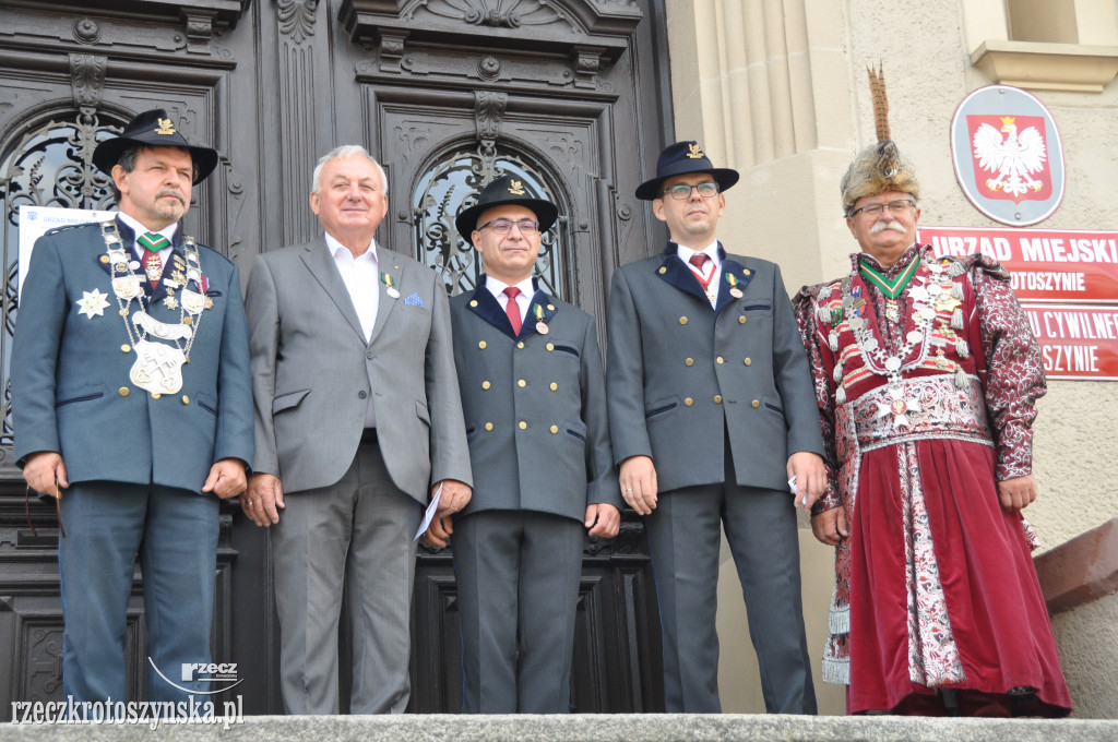 Intronizacja króla kurkowego w Krotoszynie