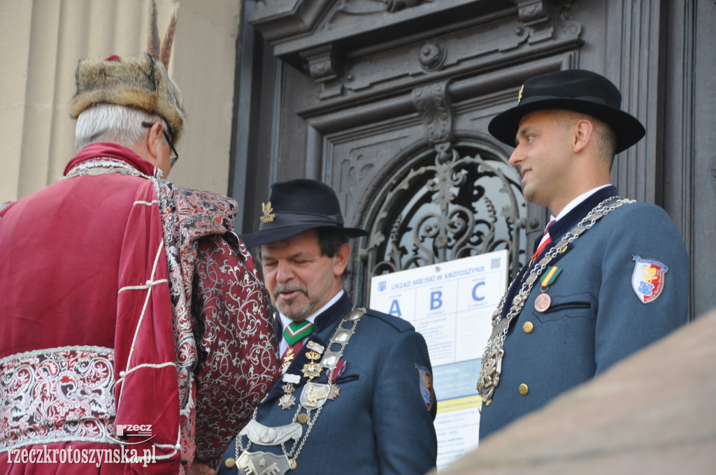 Intronizacja króla kurkowego w Krotoszynie