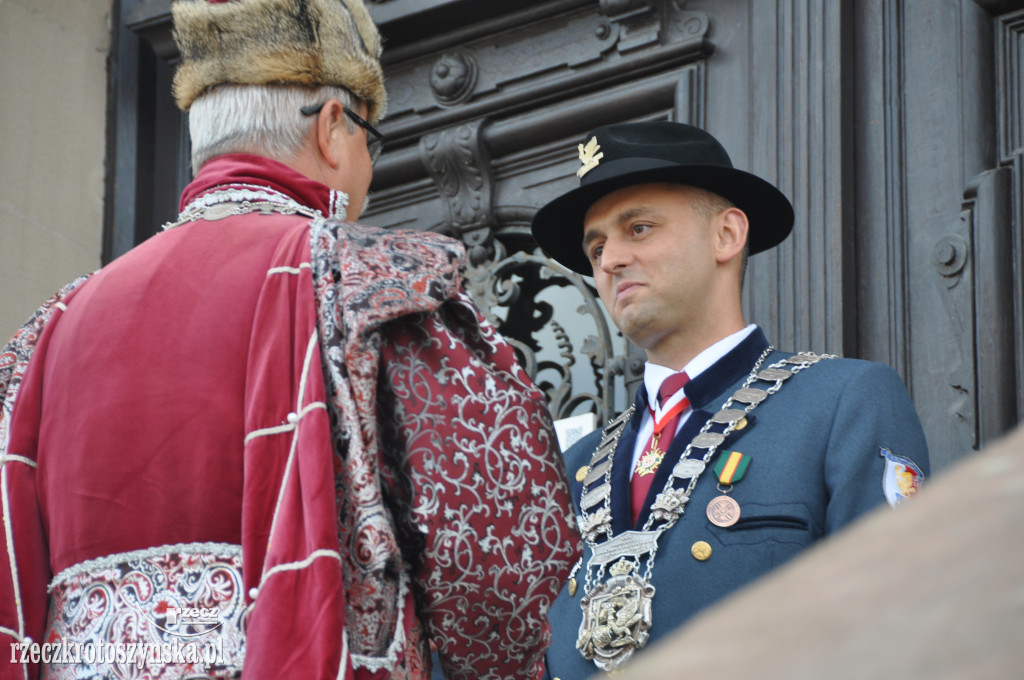 Intronizacja króla kurkowego w Krotoszynie