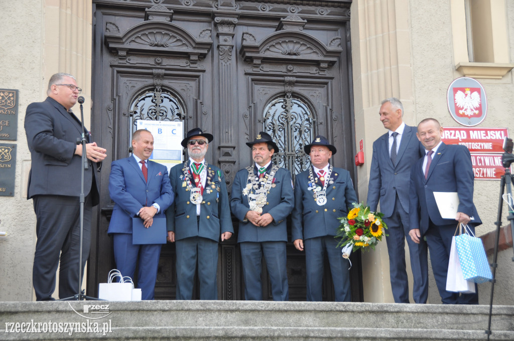 Intronizacja króla kurkowego w Krotoszynie