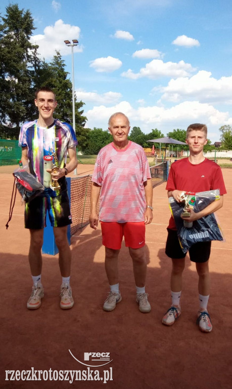 Turniej tenisa ziemnego w Krotoszynie wygrał brat Łukasza Kaczmarka