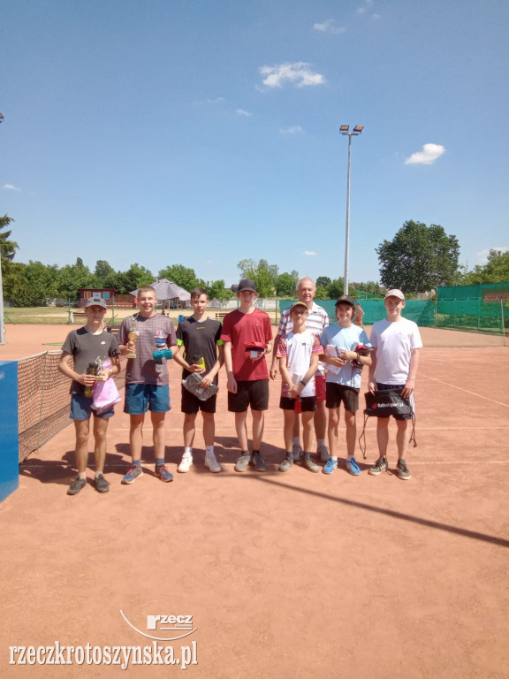 Turniej tenisa ziemnego w Krotoszynie wygrał brat Łukasza Kaczmarka