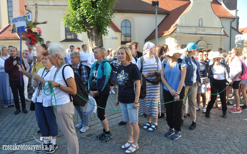Krotoszyńska Pielgrzymka na Jasna Górę po raz 22