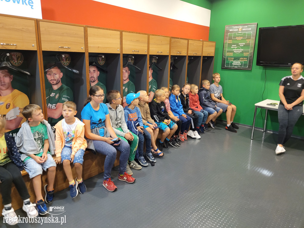 Młoda Astra Krotoszyn na obozie profilaktyczno-sportowym w Środzie Śląskiej