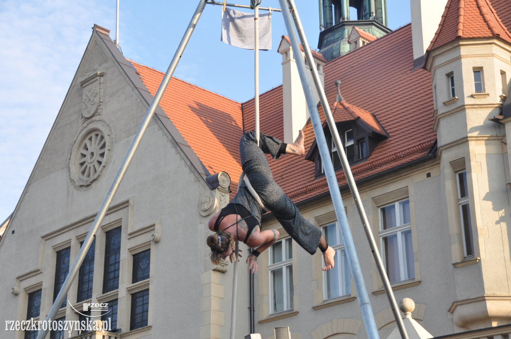 Artyści uliczni zawładnęli krotoszyńskim Rynkiem