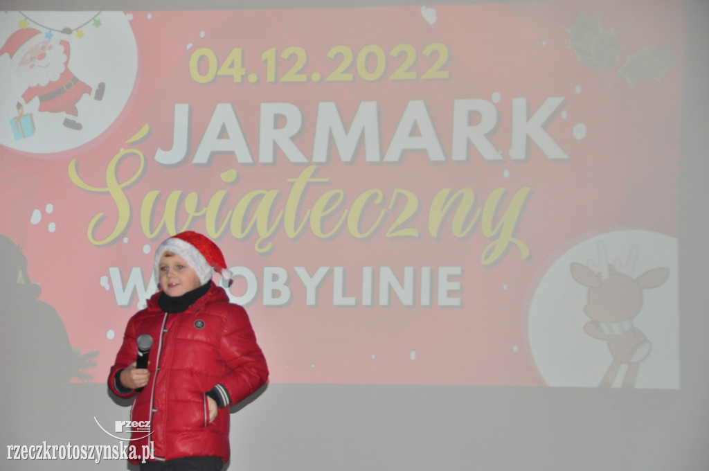 Świąteczny klimat na kiermaszu w Kobylinie