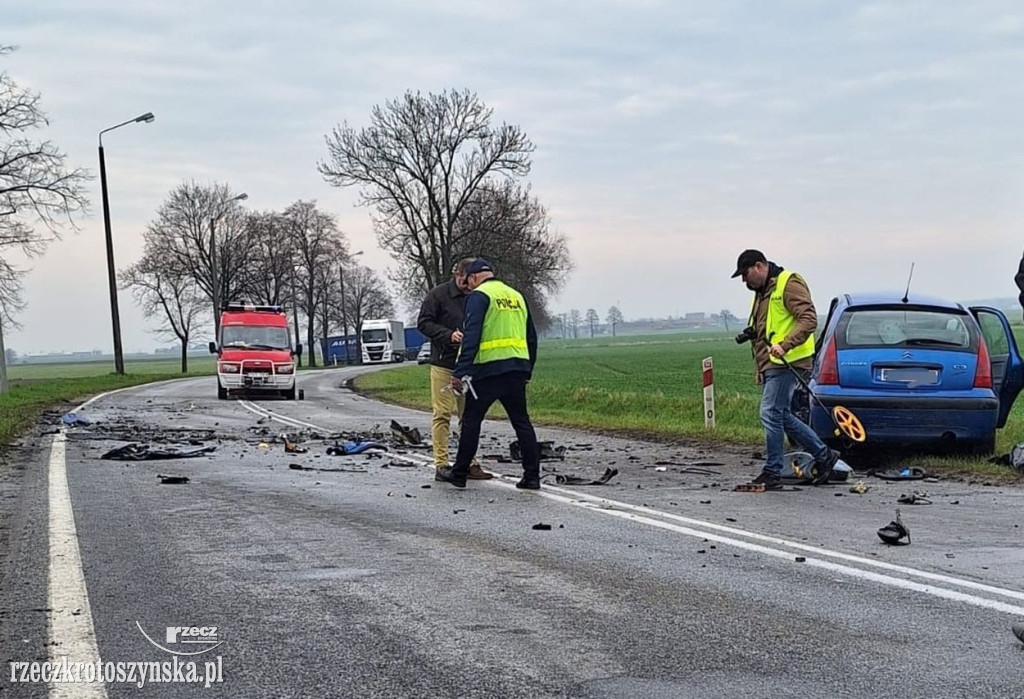 Śmiertelny wypadek w Smoszewie