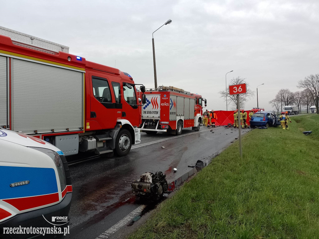 Śmiertelny wypadek w Smoszewie