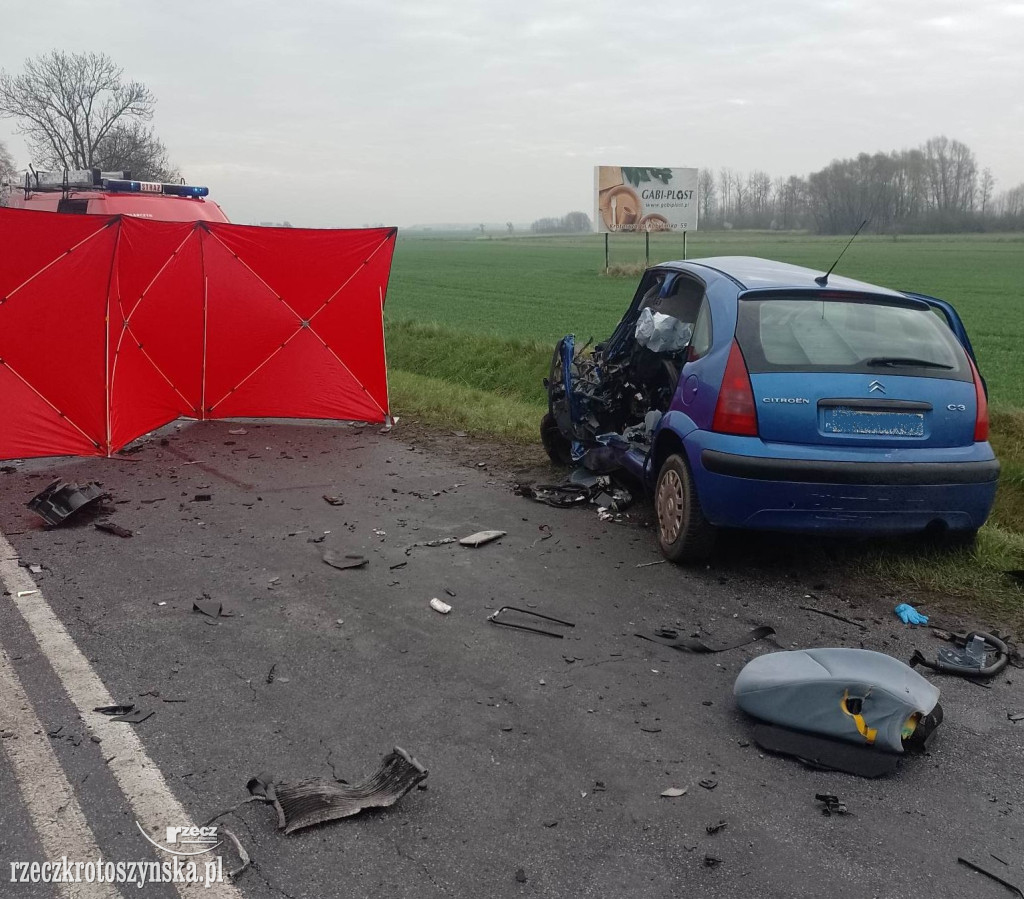 Śmiertelny wypadek w Smoszewie