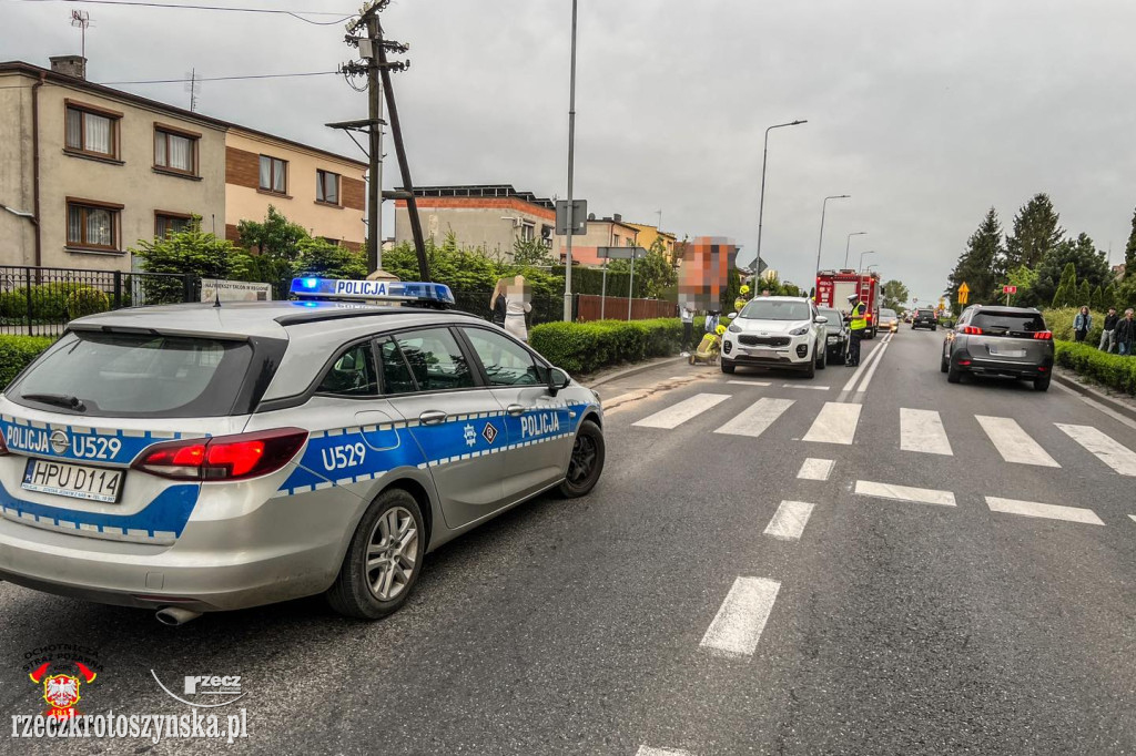 KOŹMIN. Wypadek z udziałem trzech samochodów