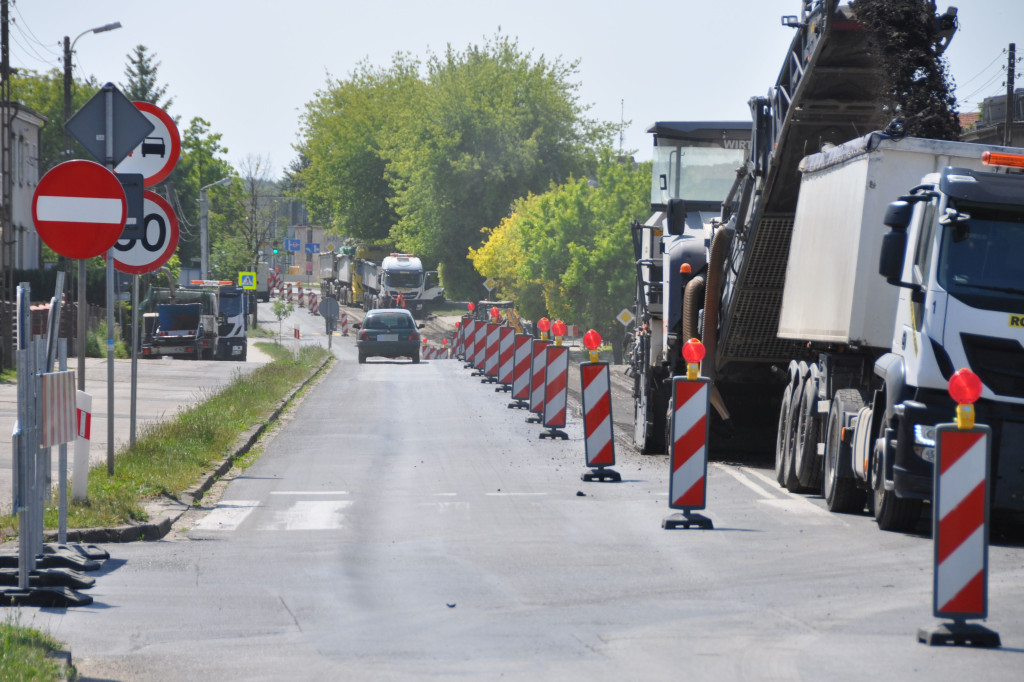 Ulica Witosa została rozkopana