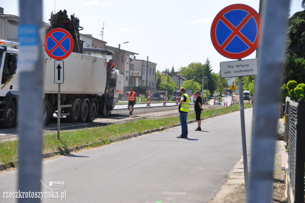 Ulica Witosa została rozkopana