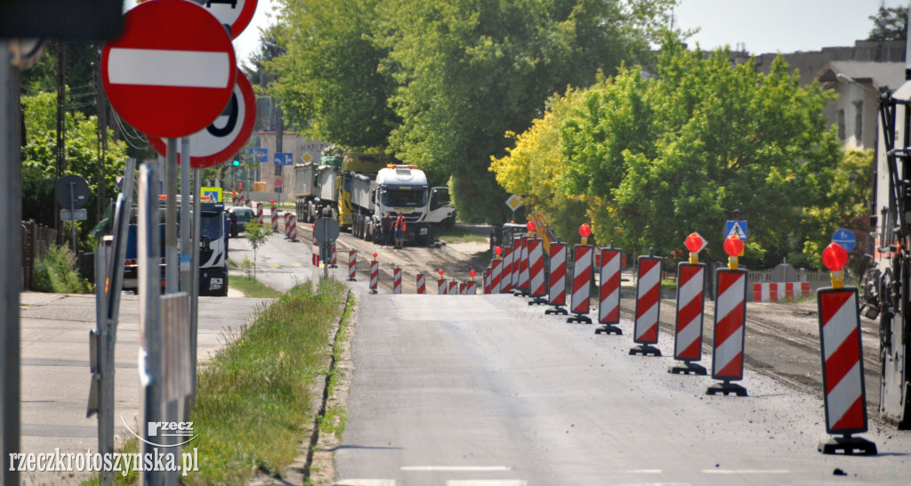 Ulica Witosa została rozkopana