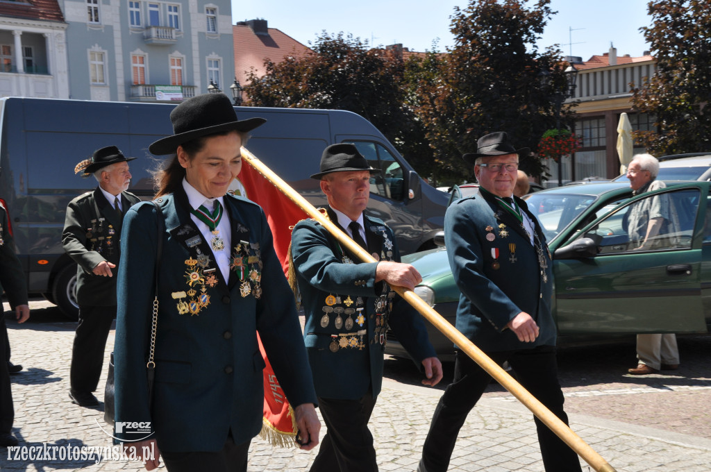 Intronizacja króla kurkowego w Krotoszynie