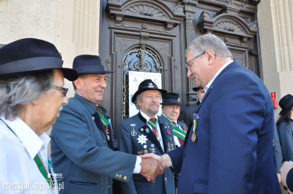 Intronizacja króla kurkowego w Krotoszynie