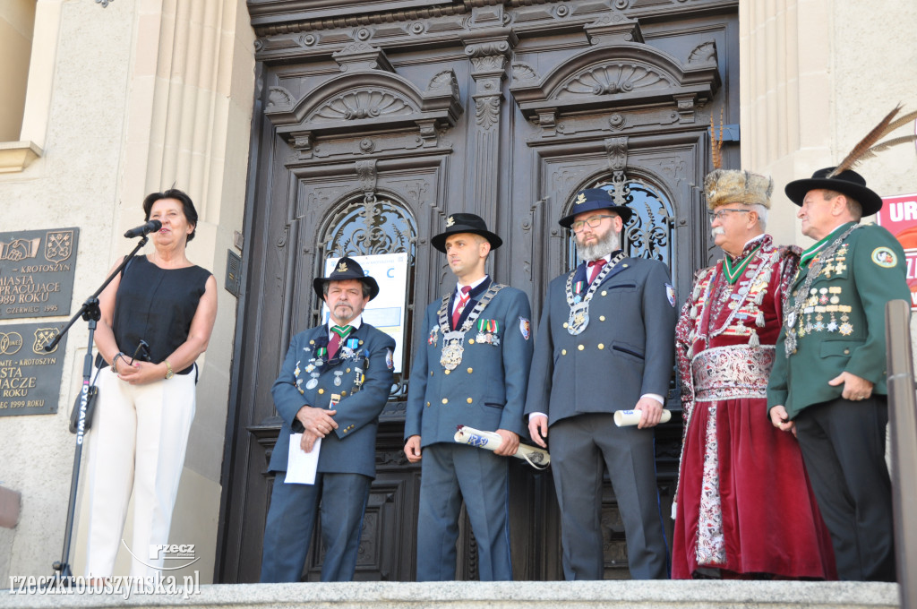 Intronizacja króla kurkowego w Krotoszynie