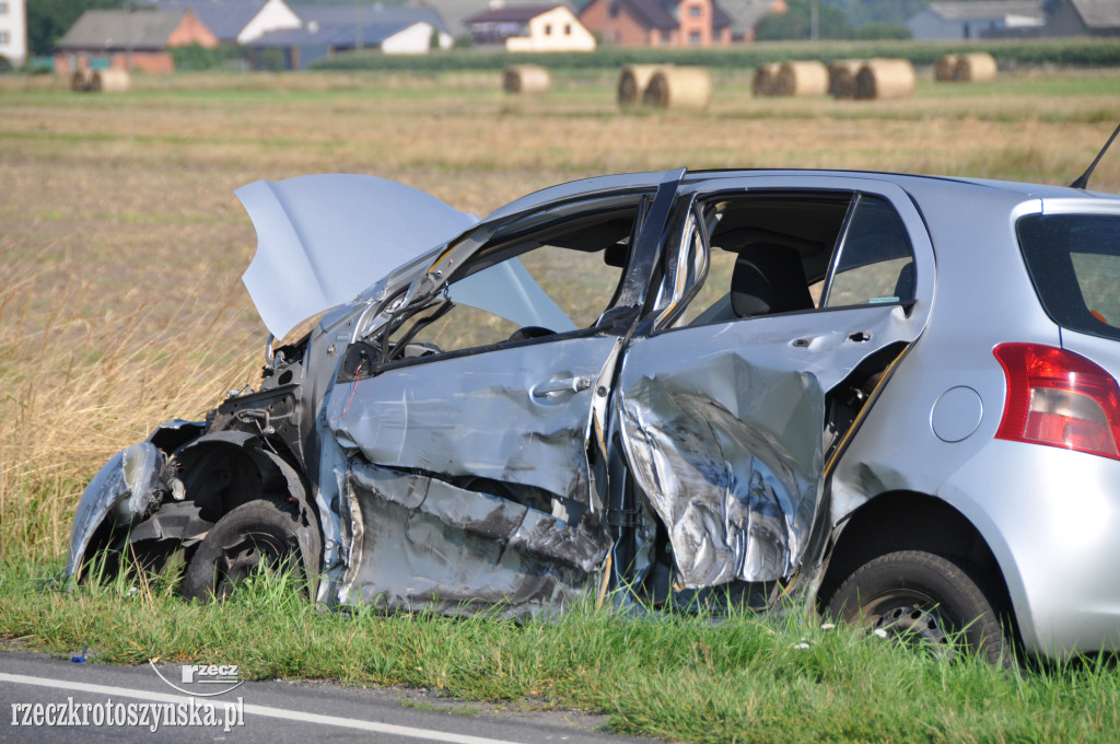 Kierowca toyoty sprawcą wypadku