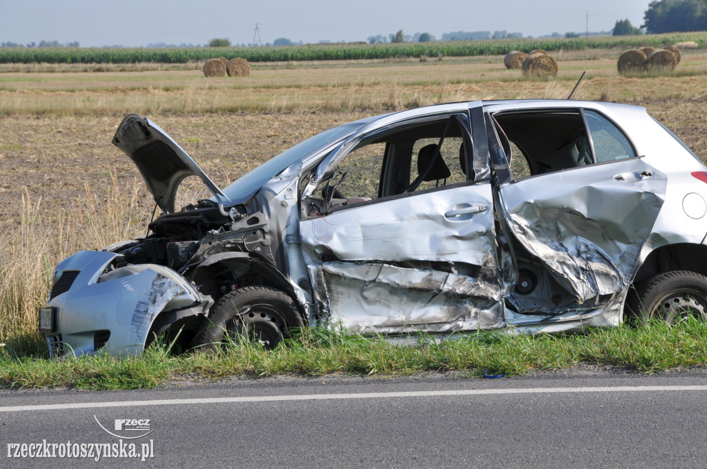 Kierowca toyoty sprawcą wypadku