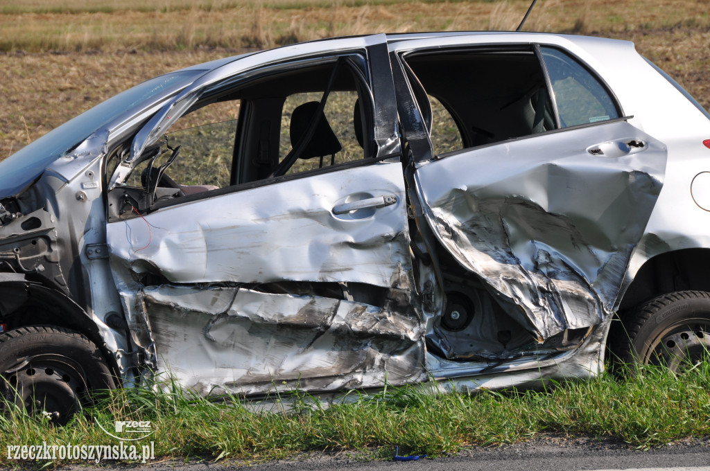 Kierowca toyoty sprawcą wypadku