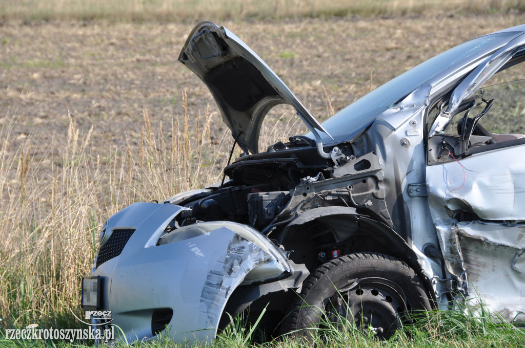 Kierowca toyoty sprawcą wypadku