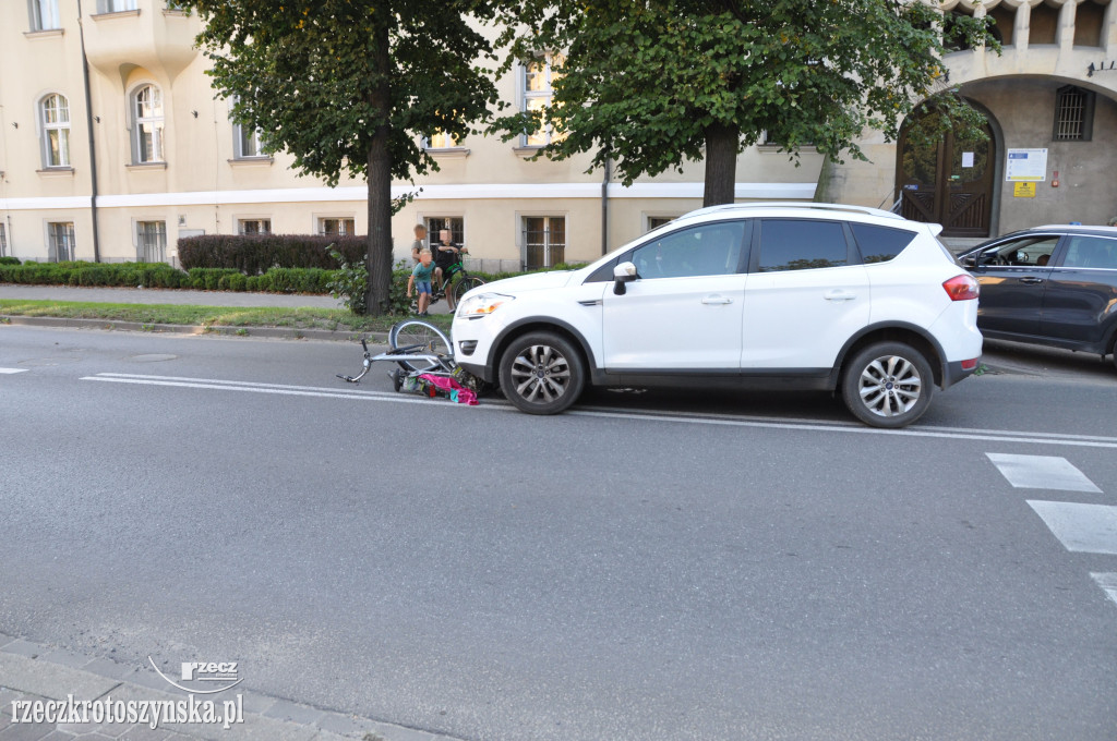 Dramatyczny wypadek po urzędem miasta