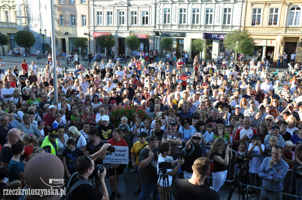 Świętowanie z Łukaszem Kaczmarkiem na Rynku