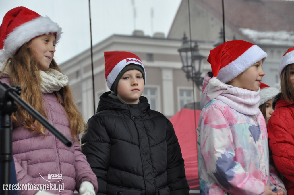 Świąteczny klimat na Rynku krotoszyńskim