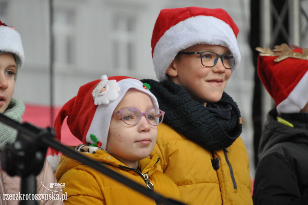 Świąteczny klimat na Rynku krotoszyńskim