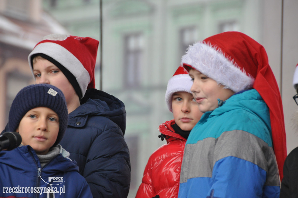 Świąteczny klimat na Rynku krotoszyńskim