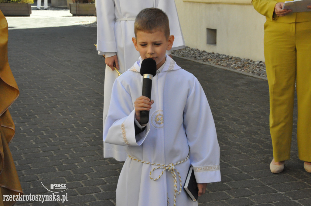 Pierwsza Komunia św. w parafii pw. św. Piotra i Pawła