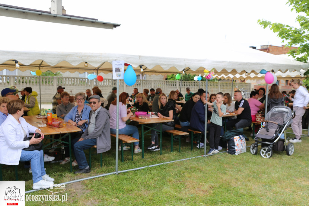 Piknik nad stawem w Kobylinie