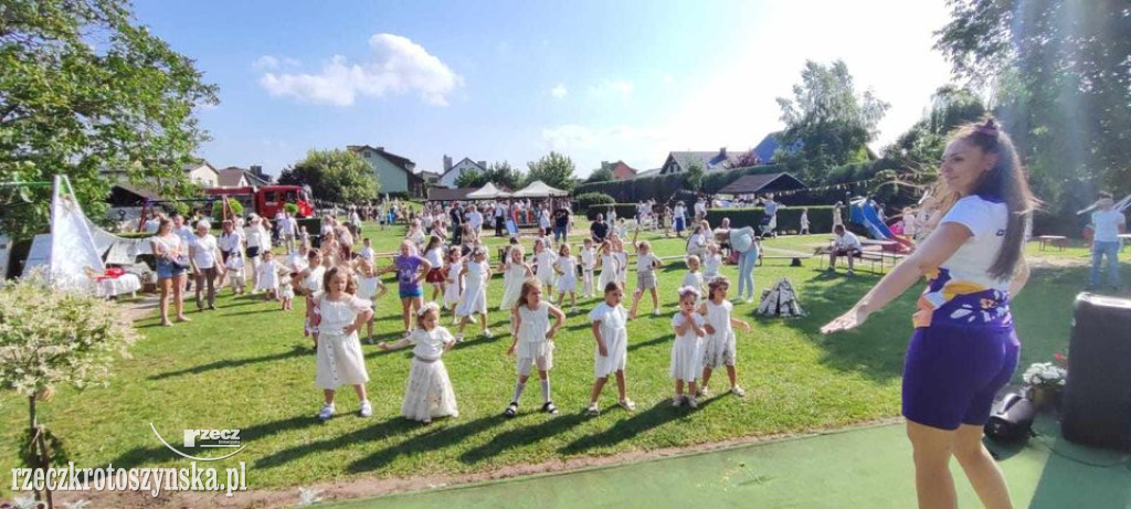 Piękny festyn rodzinny w przedszkolu zdunowskim